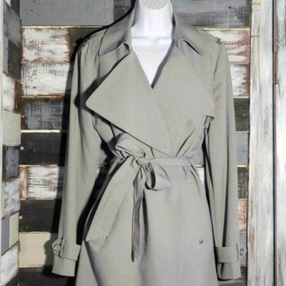 (M) Michael Kors Trench - Light Grey - Womens